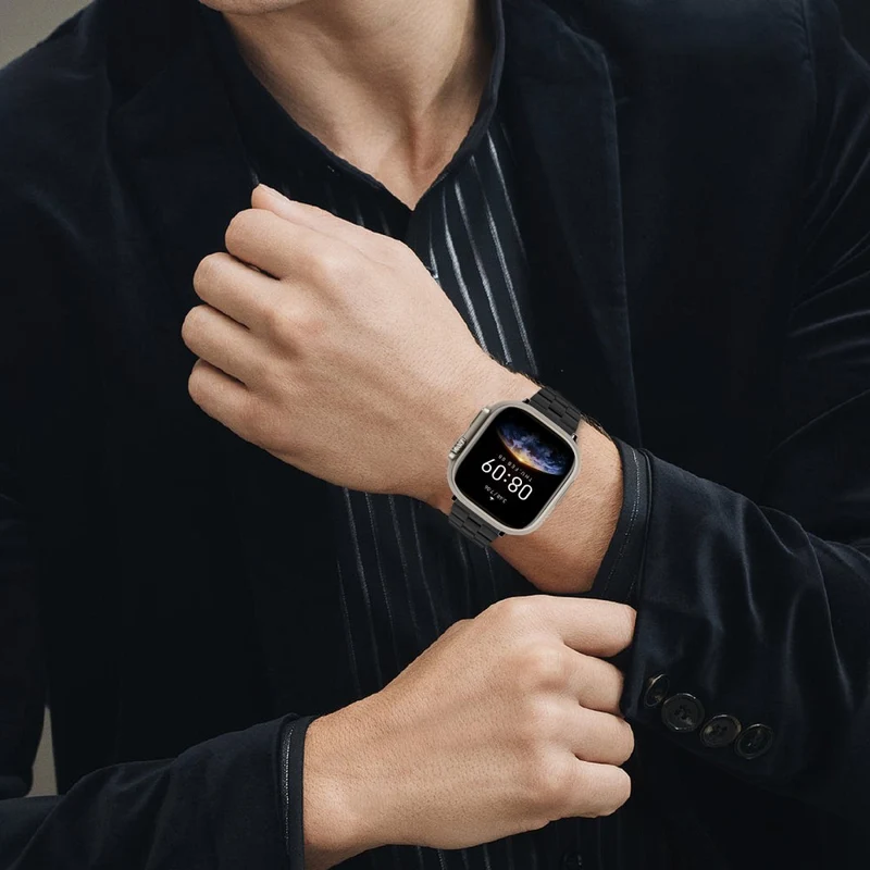 Brillant Apple Smartwatch Metall Universell Armband
