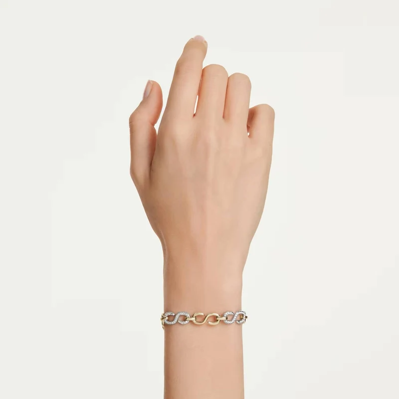 Swarovski Armband Unisex Dextera Rundschliff Weiß Metallmix 5741792