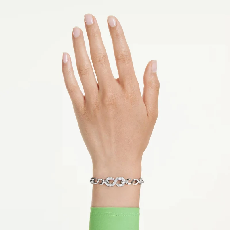 Swarovski Armband Unisex Dextera Rundschliff Weiß Rhodiniert 5747642