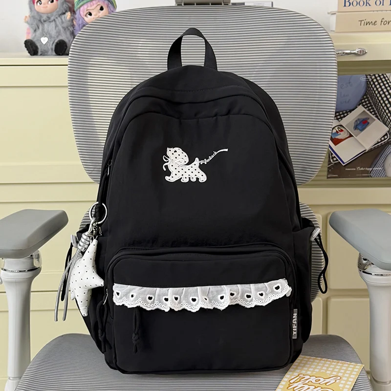 Stylische Bestickte Tier-Themen Rucksack Karnz