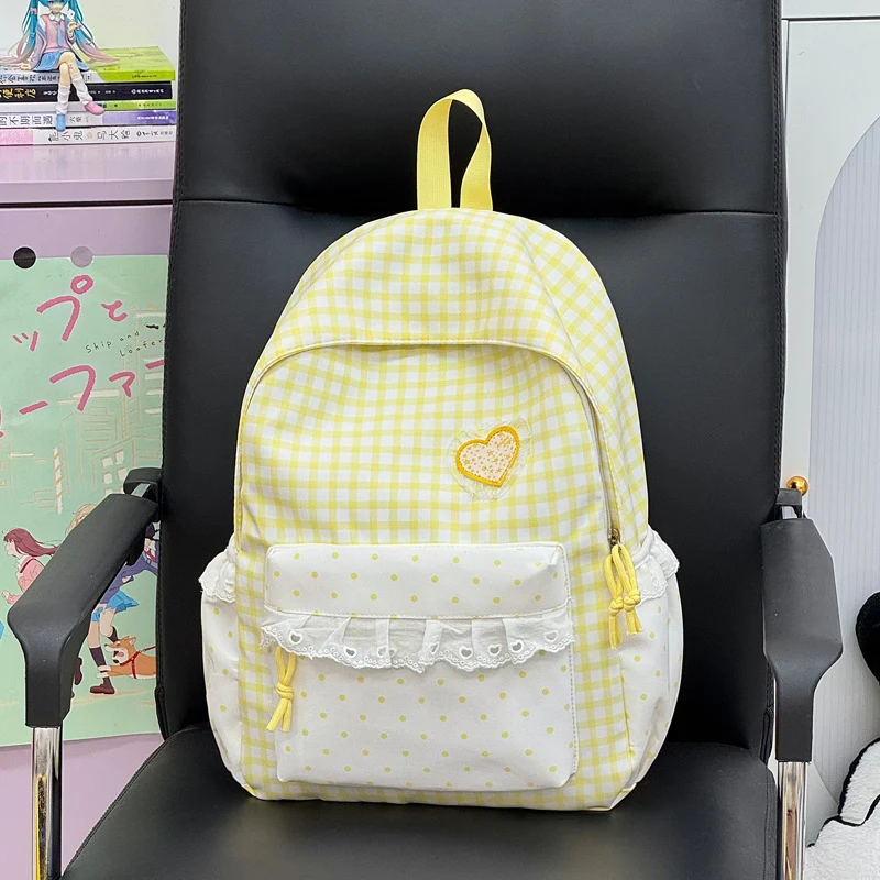 Stylischer Gepunkteter Rucksack Karnz