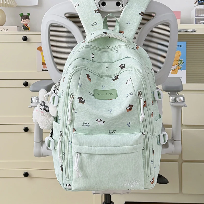 Verspielt Hunde-Themen Schulrucksack Karnz
