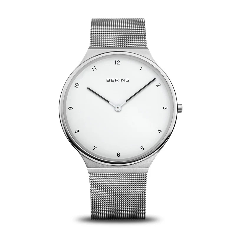 Bering Ultra Slim 18440-004 Damenuhr Silber • Saphirglas • Milanaise-Armband