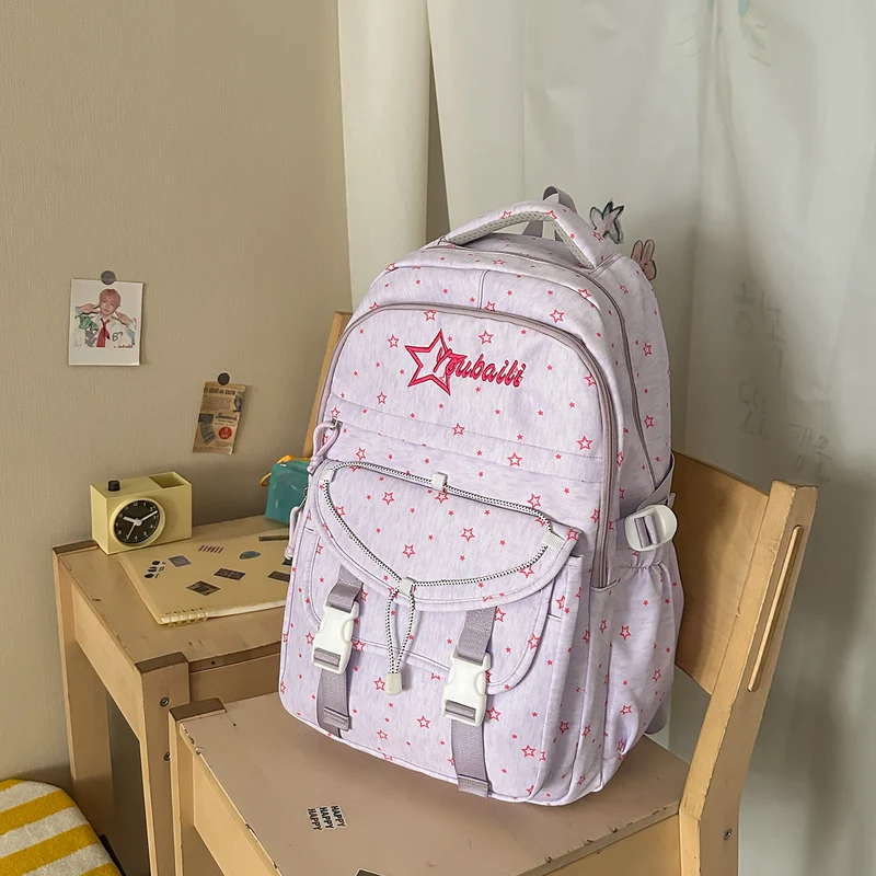 Stern-Beschmückter Lässiger Schul-Rucksack Karnz