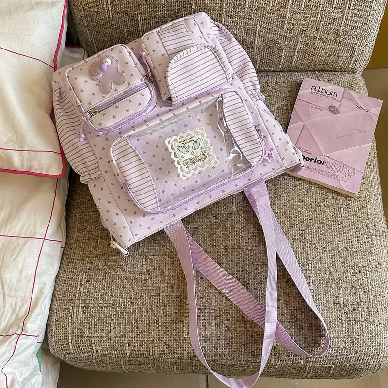Verspielter Bunny Ohr Schulrucksack Karnz