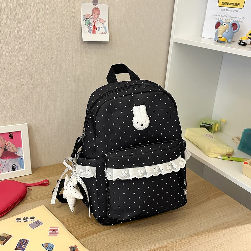 Verspielt Bunny-Ohren Bedruckter Rucksack Karnz