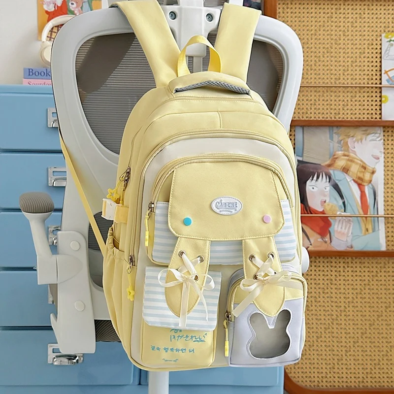 Verspielter Rucksack mit Bunny-Ohren-Print Karnz