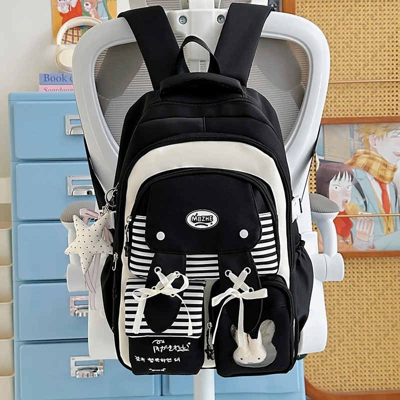 Verspielter Rucksack mit Bunny-Ohren-Print Karnz