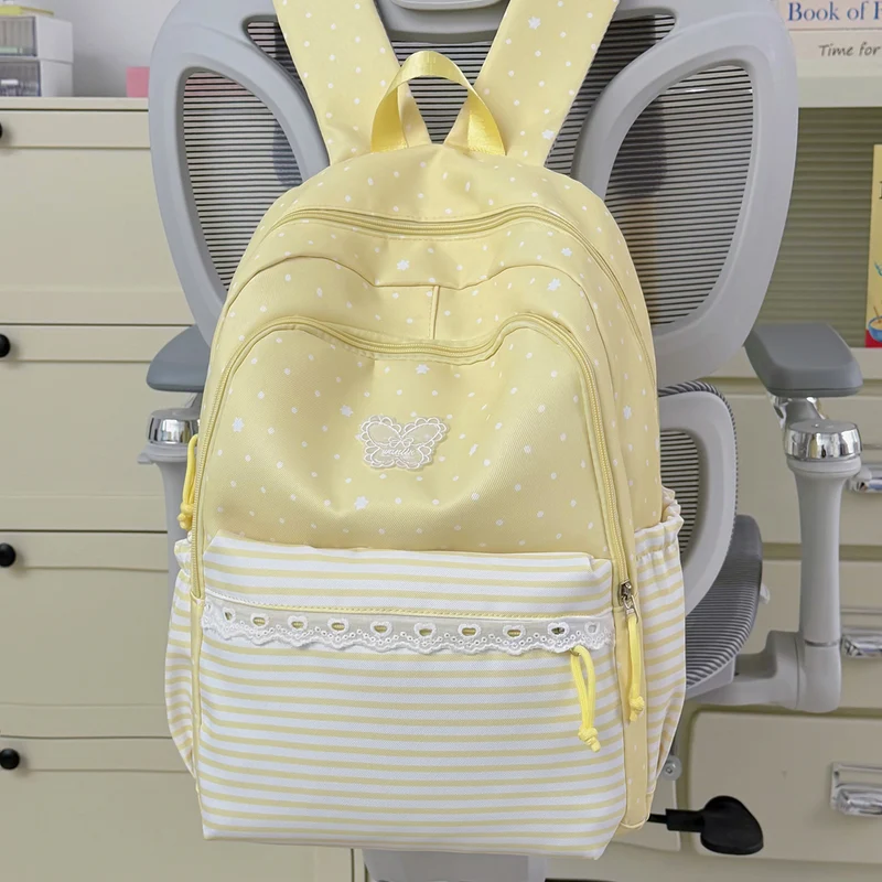 Verspieltes Bunny-Ohren Design Schulranzen Karnz
