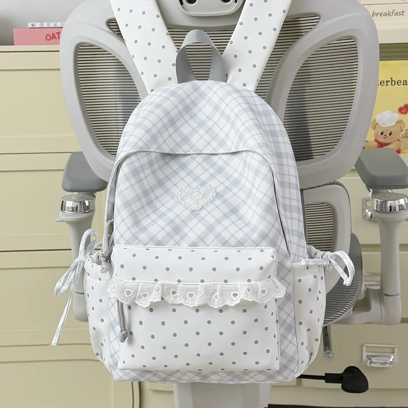 Verspielter Hasenohren-Design Rucksack Karnz