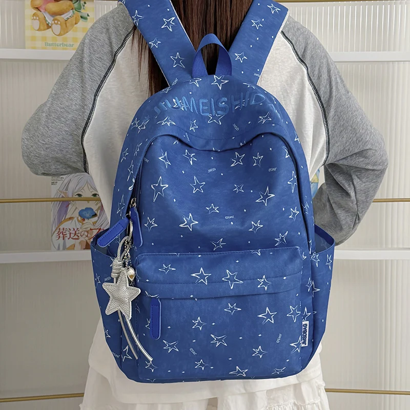 Verspielt Stern-Beschmückter Schulrucksack Karnz 1791204675
