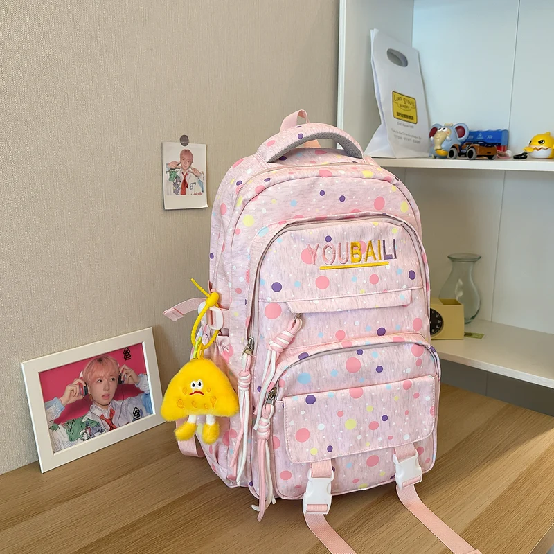 Verspielter Pünktchen Schulranzen Karnz