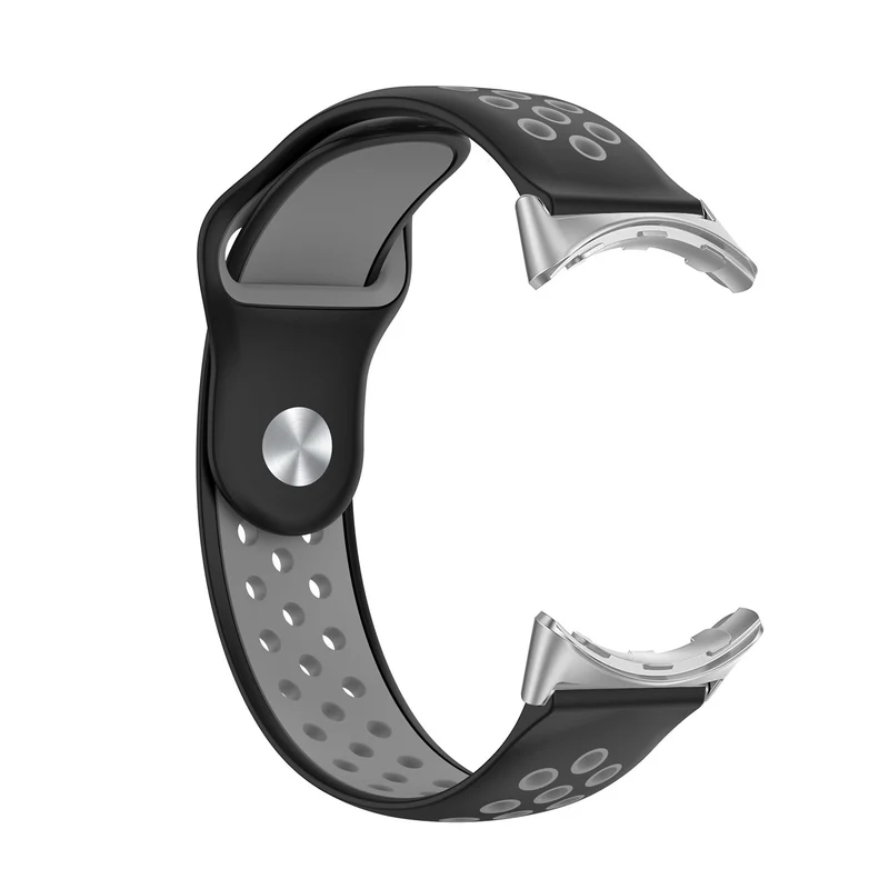 Google Pixel Watch 5 - 41mm Sportarmband (Schwarz/Grau)
