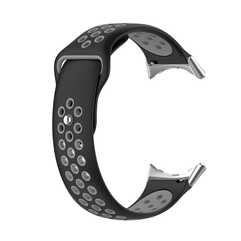 Google Pixel Watch 5 - 41mm Sportarmband (Schwarz/Grau)