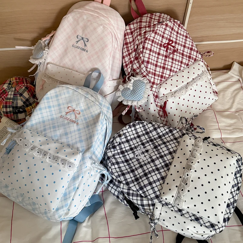 Süßer dekorativer bedruckter Rucksack Karnz