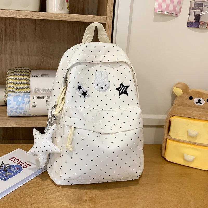 Verspielt Bunny und Sternen-Themen Rucksack Karnz