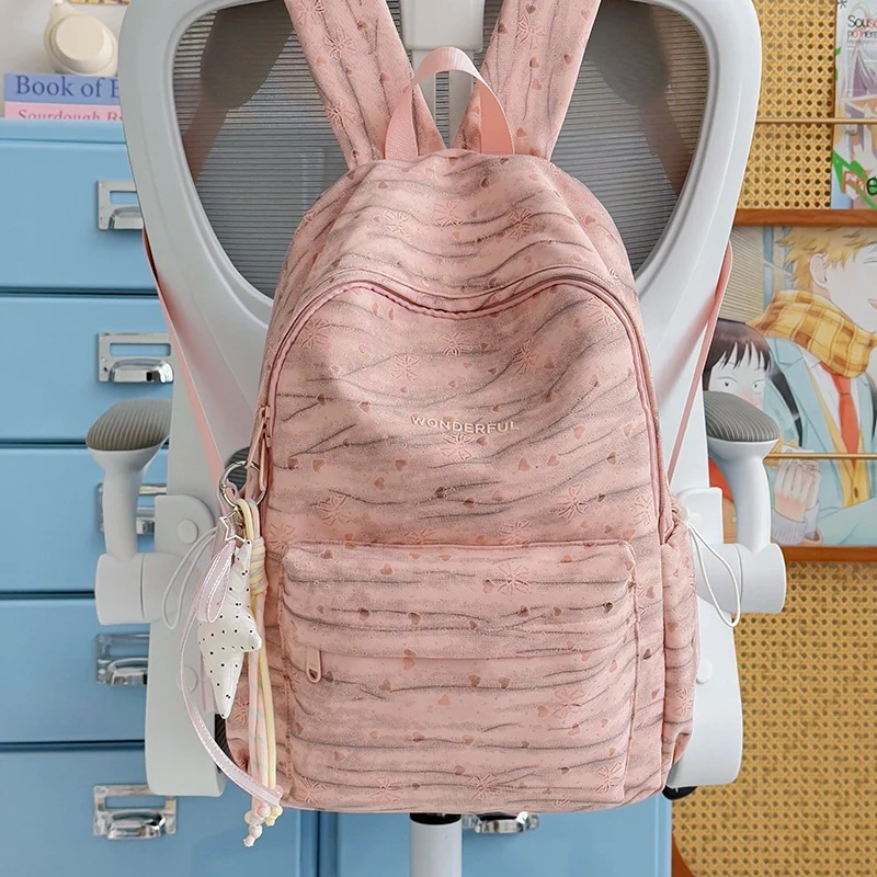 Fun Bunny-Ohren Design Verstellbarer Rucksack Karnz