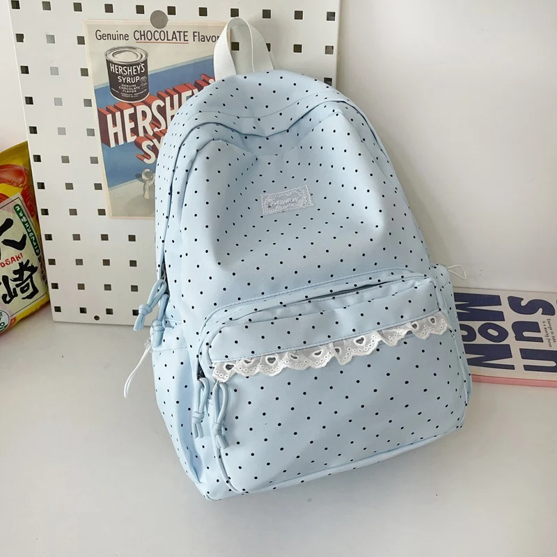 Süßer dekorativer gepunkteter Rucksack Karnz