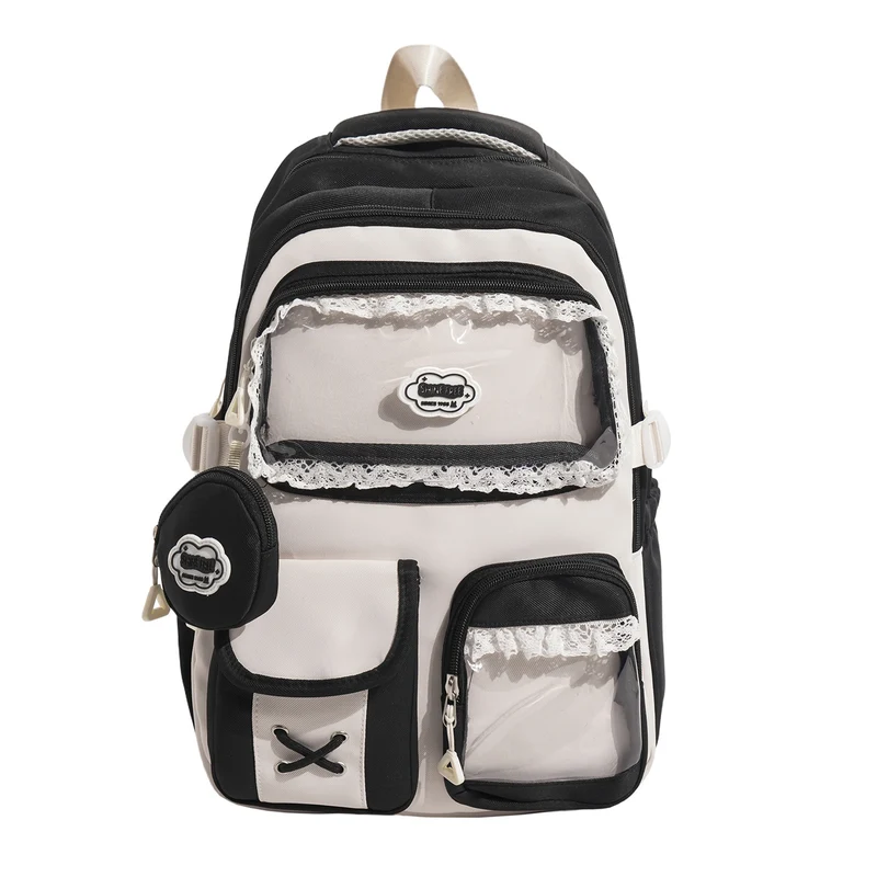 Süßer dekorativer Mehrfach-Taschen-Rucksack Karnz
