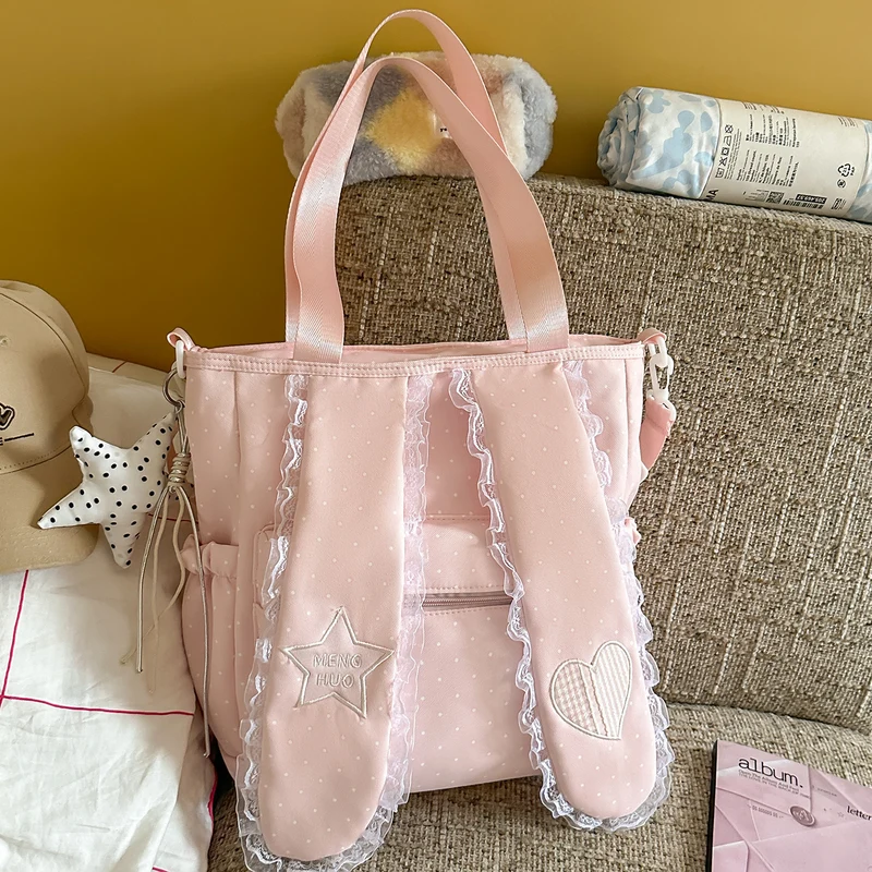 Niedliche dekorative Hasenohren-Tasche Karnz