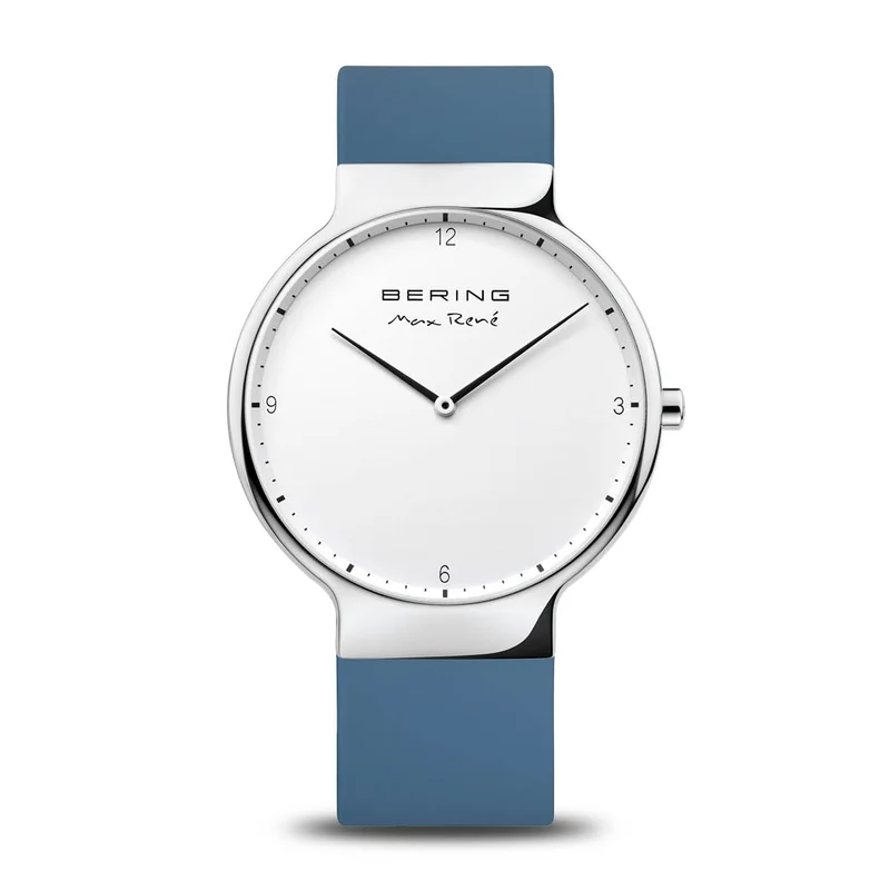 Bering Max René 15540-700 Herrenuhr Silber • Saphirglas • Skandinavisches Design