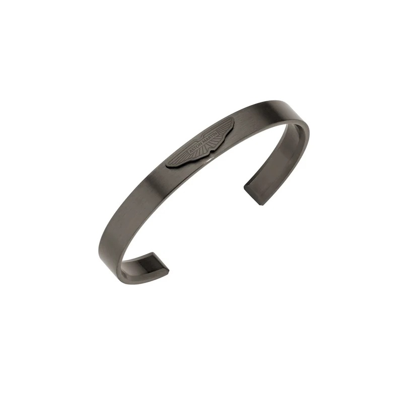 Aston Martin Armband Herren AML ICON Edelstahl Schwarz MJIBF5BL4