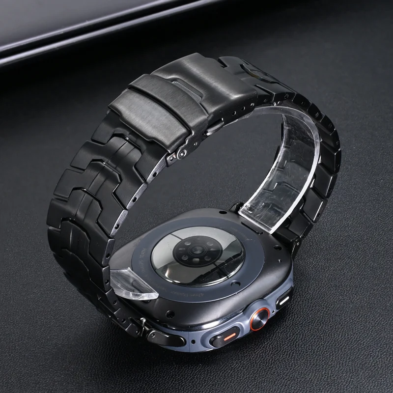 Google Pixel Watch 5 - 45mm Iron' Titanarmband (Schwarz)