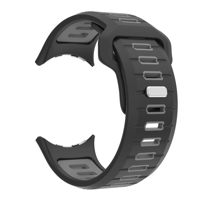 Google Pixel Watch 5 - 45mm Duo Sportarmband (Schwarz/Grau)