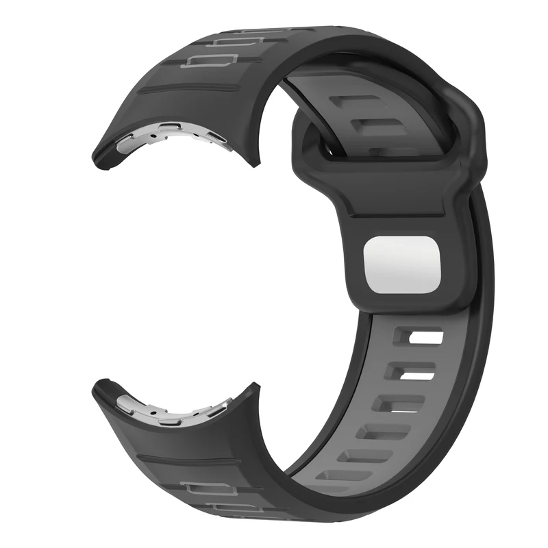 Google Pixel Watch 5 - 45mm Duo Sportarmband (Schwarz/Grau)