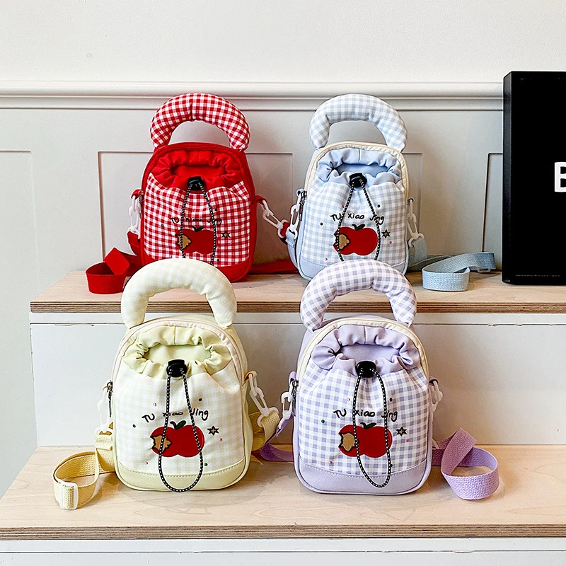 Verspielt Gingham Druck Mini Rucksack Karnz