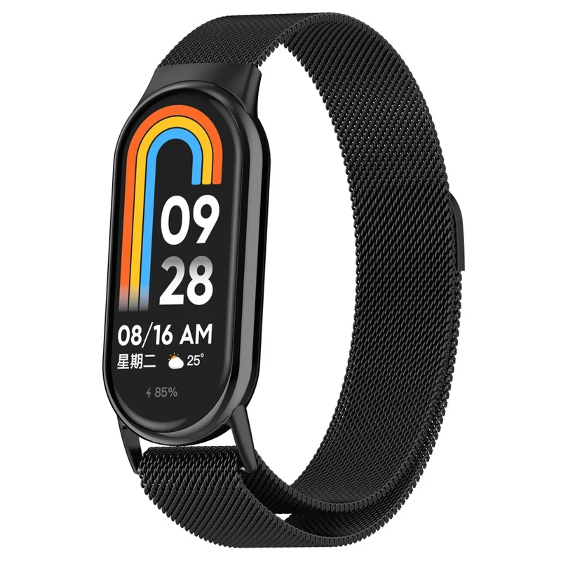 Unglaublich Süß Xiaomi Smart Band 8 / Xiaomi Mi Band 9 Metall Universell Armband