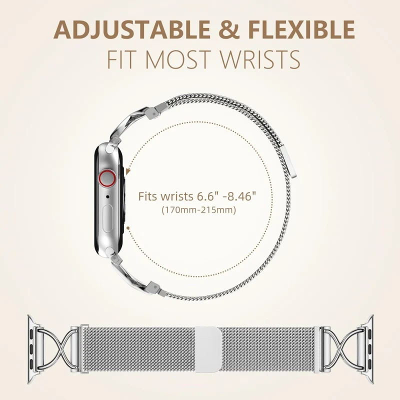 Sehr Bequem Apple Smartwatch Metall Universell Armband