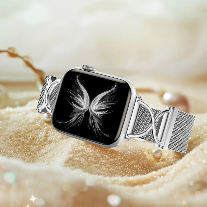 Sehr Bequem Apple Smartwatch Metall Universell Armband