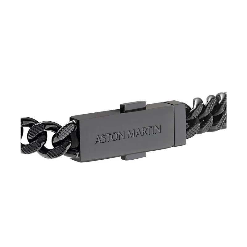 Aston Martin Armband Herren AML ICON Edelstahl Schwarz MJIUF5BM3