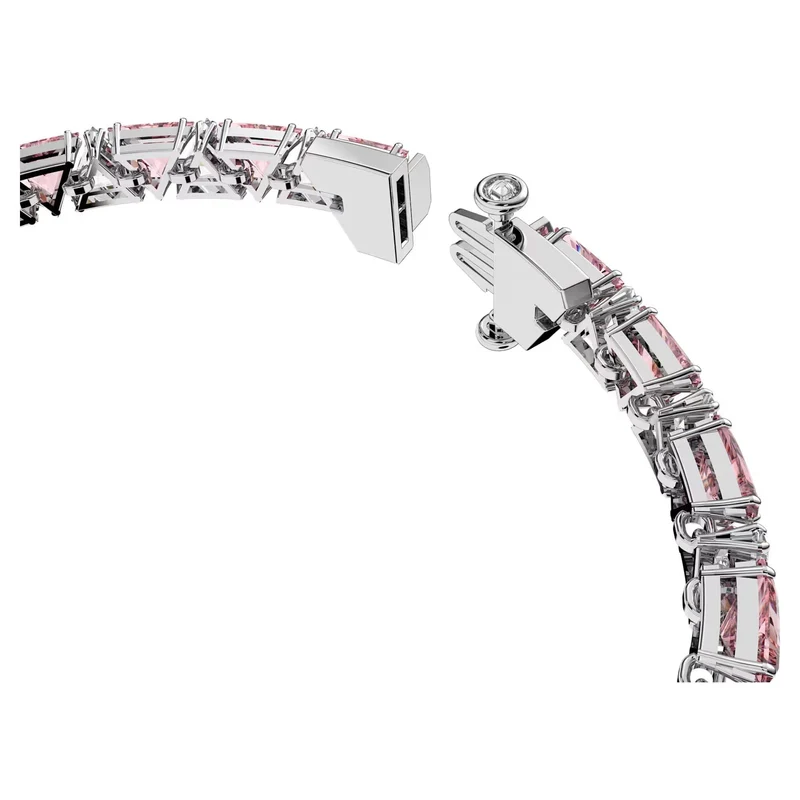 Swarovski Damen Tennis Armband Trilliant-Schliff Rosa MATRIX 5614928