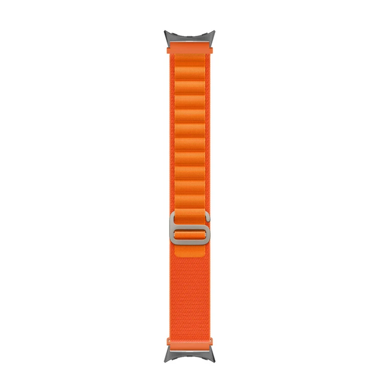 Google Pixel Watch 5 - 45mm Alpine Nylon Armband (Orange)