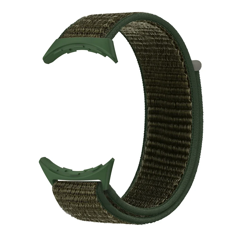 Google Pixel Watch 5 - 45mm Nylonarmband (Armeegrün)