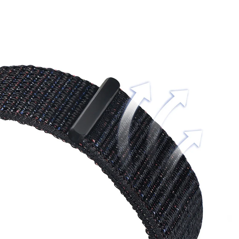 Google Pixel Watch 5 - 45mm Nylonarmband (Schwarz)