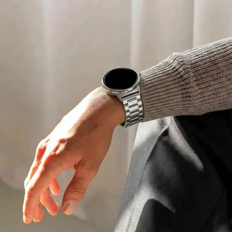 Google Pixel Watch 5 - 45mm Stahlarmband (Silber)