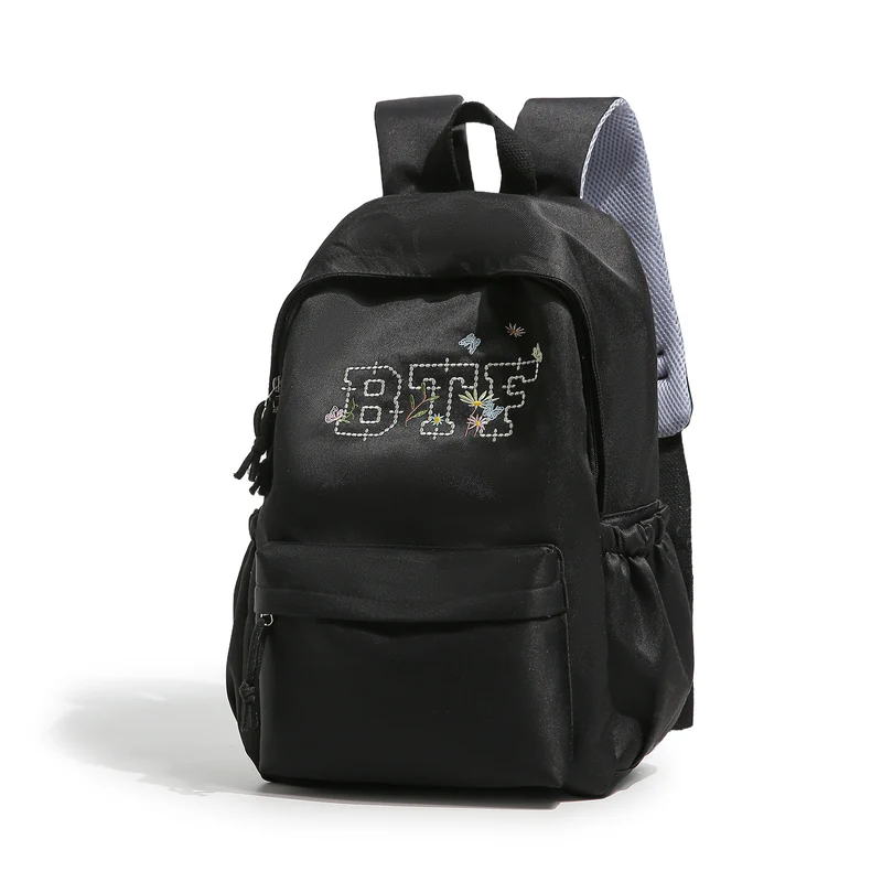 Bestickter Floral Freizeit Rucksack Karnz