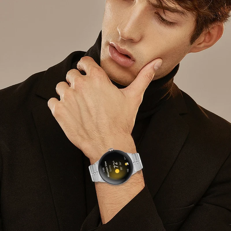 Zeitlos Google Pixel Watch / Google Pixel Watch 2 Metall Universell Armband