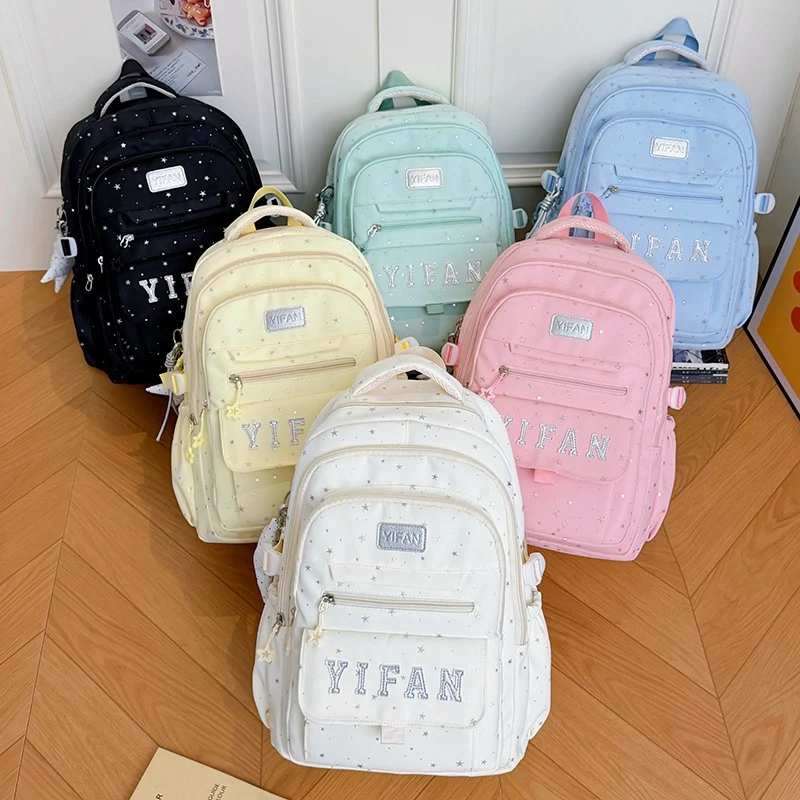 Spaß Star-beschmückter Schulrucksack Karnz