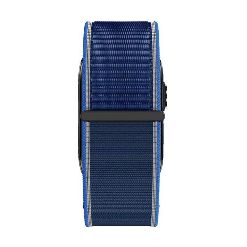 Bandz Garmin Cirqa Nylon Band für Biceps (Duo Blau)