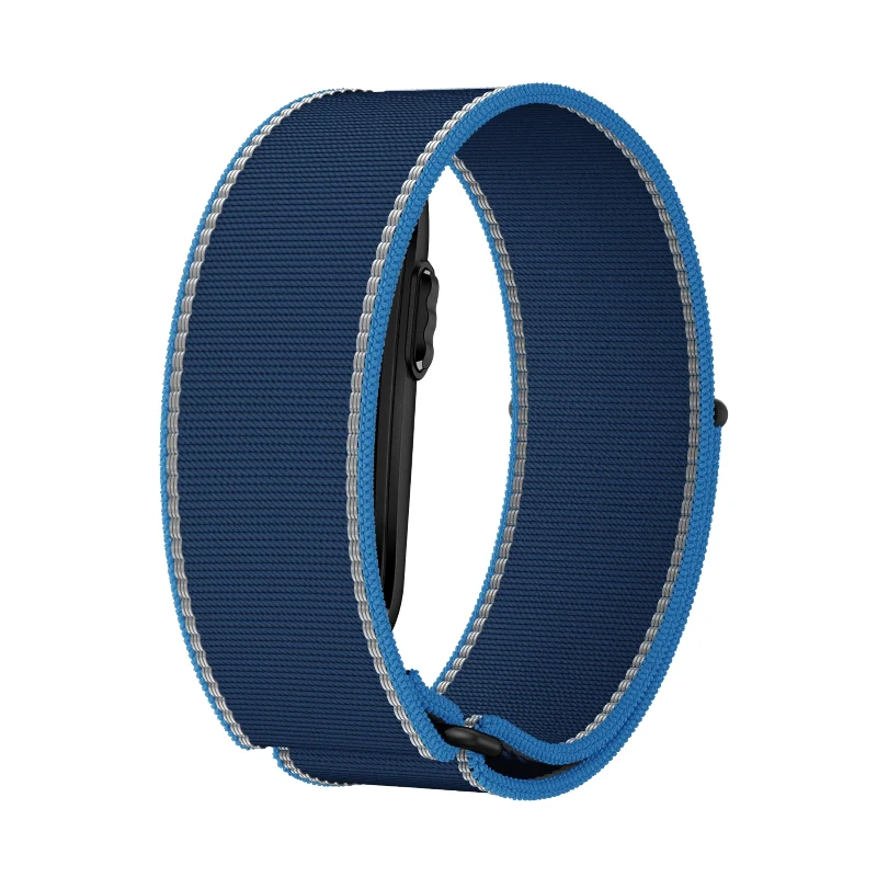 Bandz Garmin Cirqa Nylonarmband 'Classic' (Duo Blau)