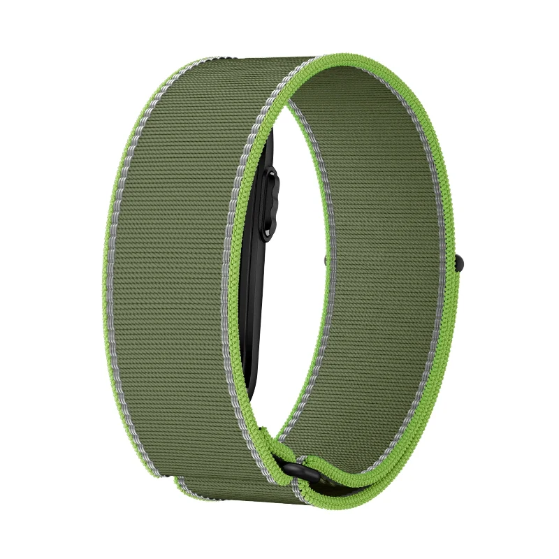 Bandz Garmin Cirqa Nylonarmband 'Classic' (Neon Grün)
