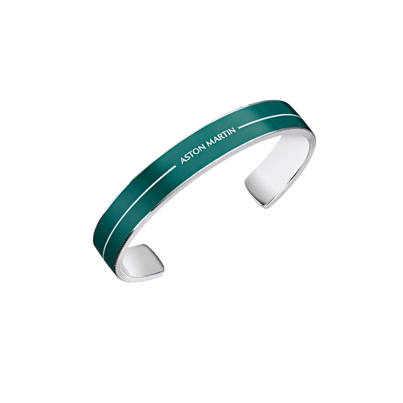 Aston Martin Armband Herren AML ICON Edelstahl Emaille Grün MJITF5BM1 n Armband AML ICONMJITF5BM1