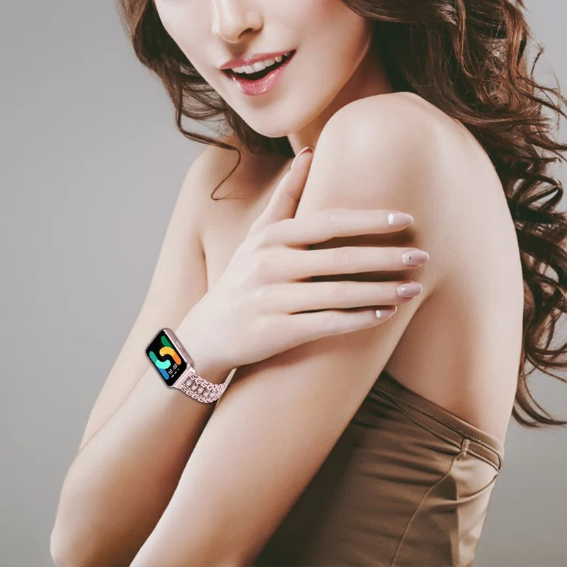 Absolut Bequem Samsung Galaxy Fit 3 Metall Und Strass Armband