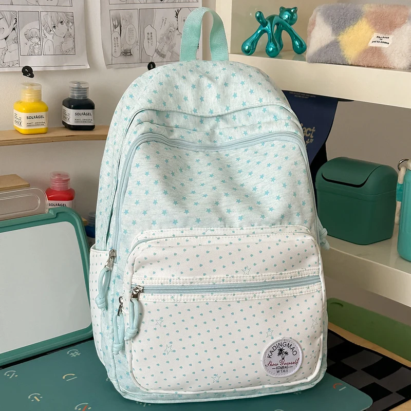 Süßer gemusterter Schulrucksack Karnz