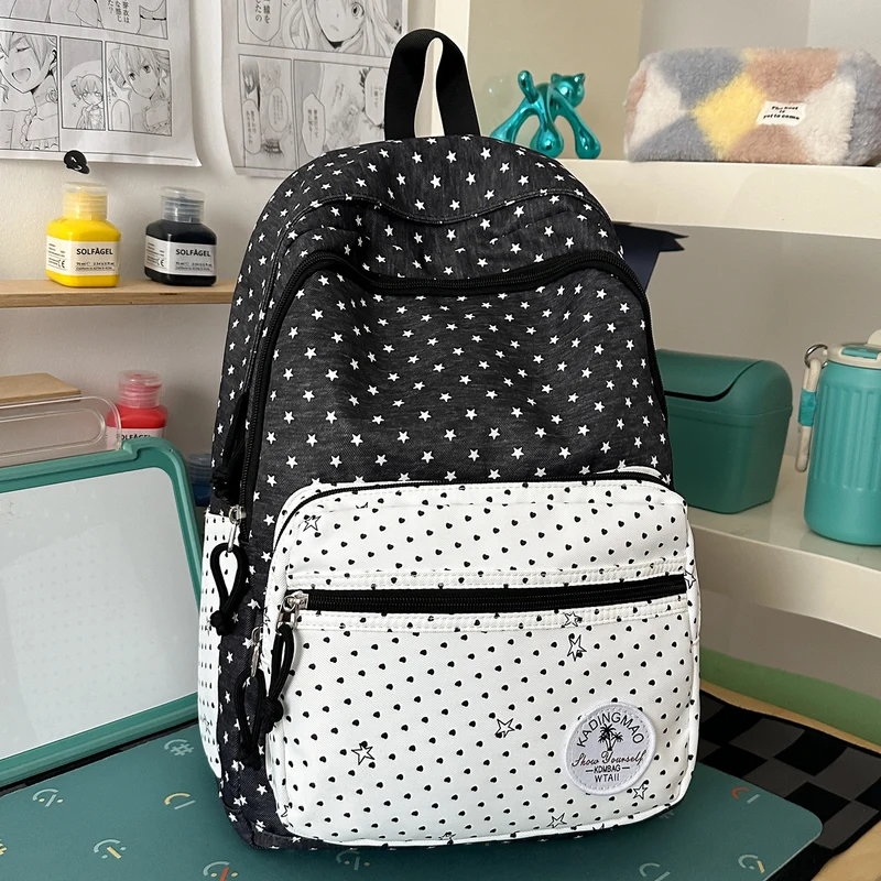 Süßer gemusterter Schulrucksack Karnz