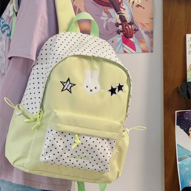 Süßer Rucksack mit Kaninchenverzierung Karnz